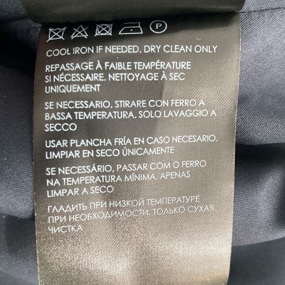 Club Monaco Cozy shirt Jacket Shacket Wool Heather Blue Coat Oversize Lined Cozy - Picture 10 of 16